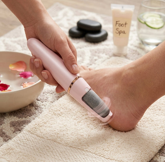 Rechargeable Electric Foot Callus Remover with Extra Head - Pedi Tool