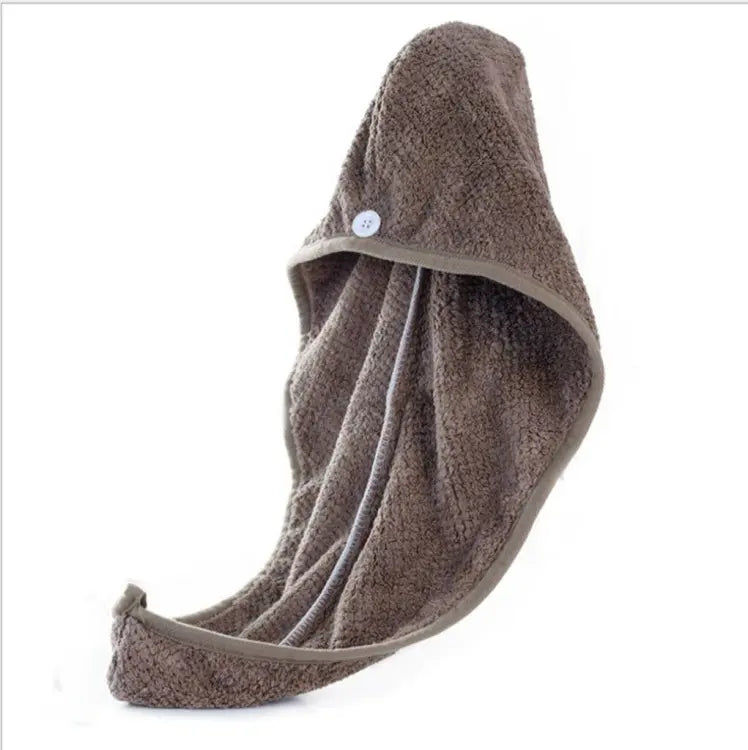 Quick-Dry Hair Drying Towel Cap, Soft Absorbent Turban Wrap for Women, Anti-Frizz Hair care