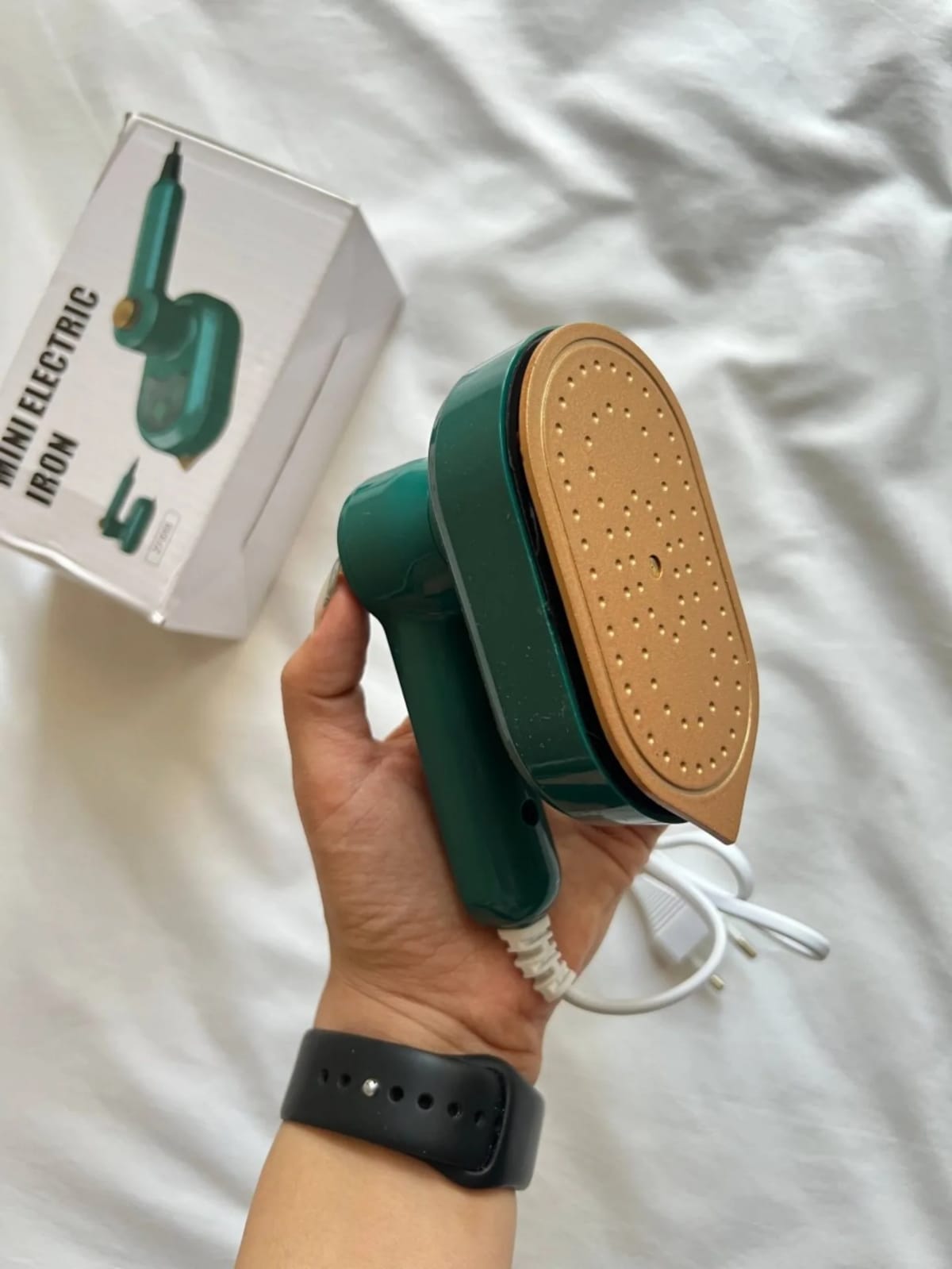 Portable Mini Handheld Garment Steamer & Iron - Compact Garment Care