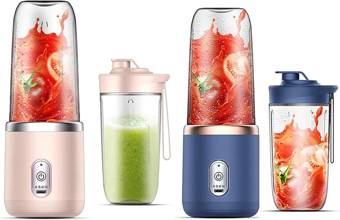 Rechargeable Mini Automatic Electric Juicer 2in1