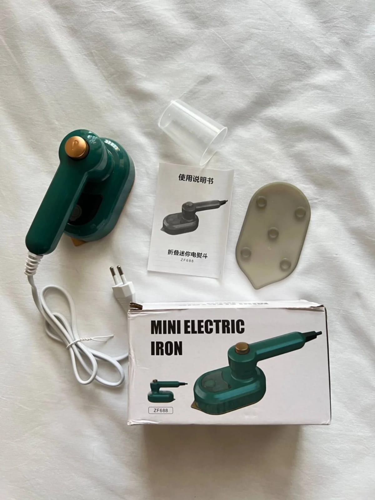 Portable Mini Handheld Garment Steamer & Iron - Compact Garment Care