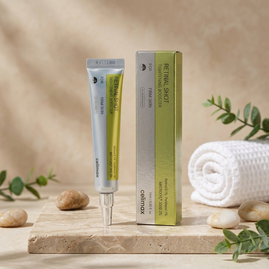 Celimax Retinal Shot Tightening Booster 15ml, Advanced Facial Serum for Smoother, Firmer, Radiant-Looking Skin Care