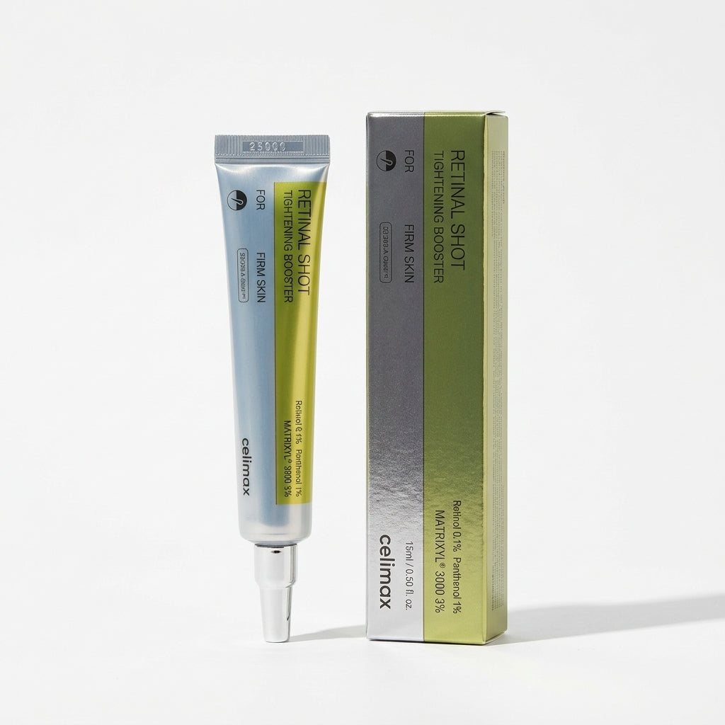 Celimax Retinal Shot Tightening Booster 15ml, Advanced Facial Serum for Smoother, Firmer, Radiant-Looking Skin Care