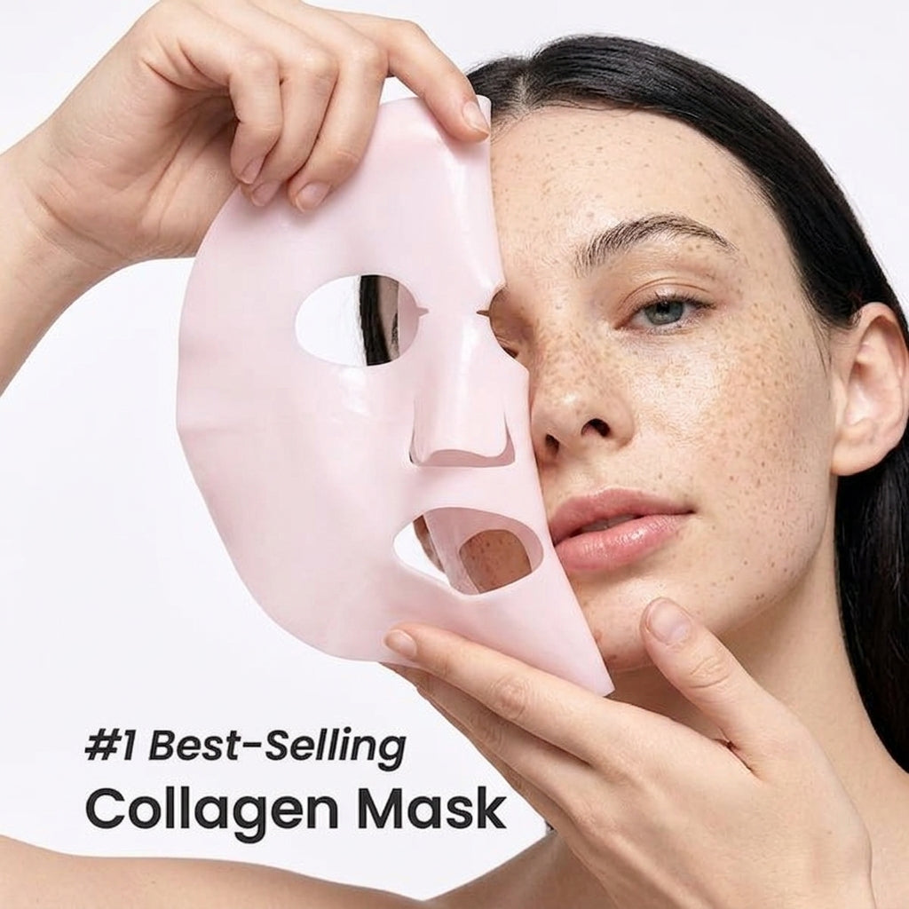 Bioaqua Whitening Face Sheet Mask Set of 6 - Hydrating & Skin Brightening
