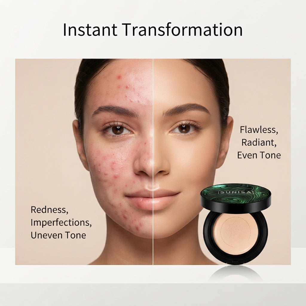 Sunisa 3-in-1 Air Cushion BB & CC Cream Foundation - For Females