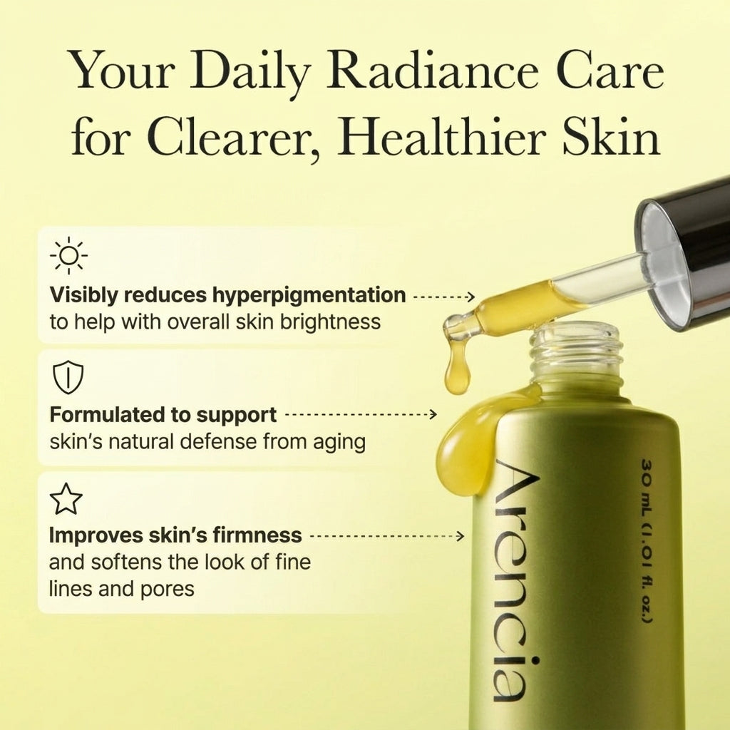 Arencia Vitamin C Booster Shot (30ML) - Moisturizer for Dark Spots & Pore