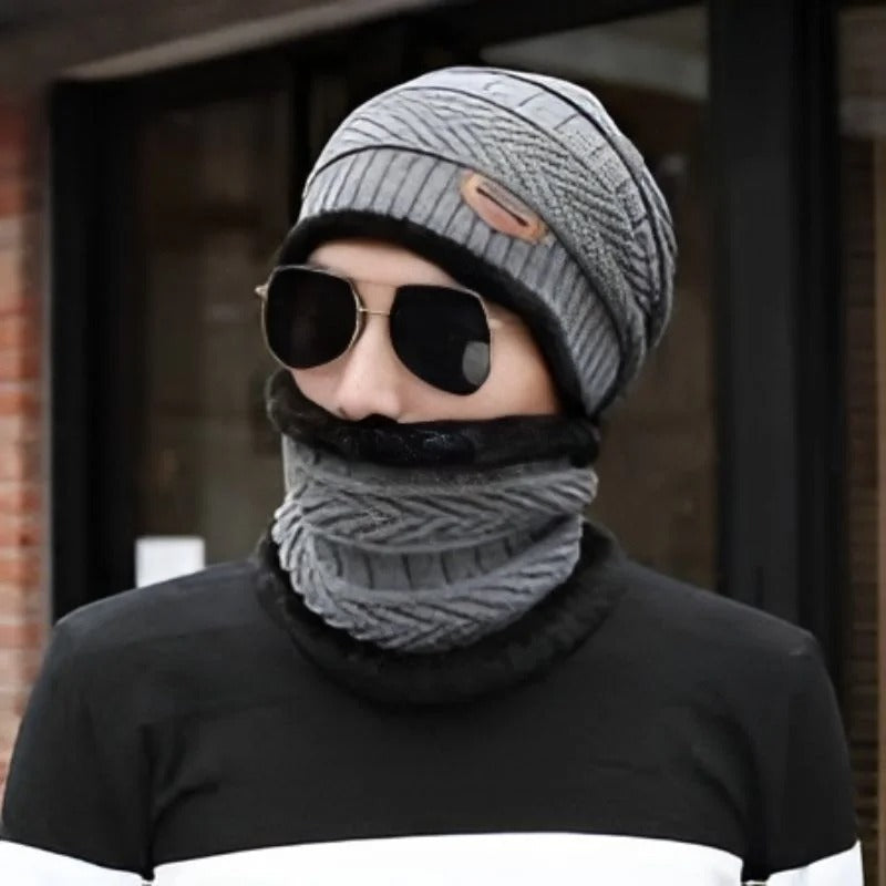 Winter Warm Hat with Neck Warmer & Face Cover – for Men & Women