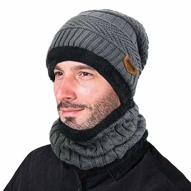 Winter Warm Hat with Neck Warmer & Face Cover – for Men & Women