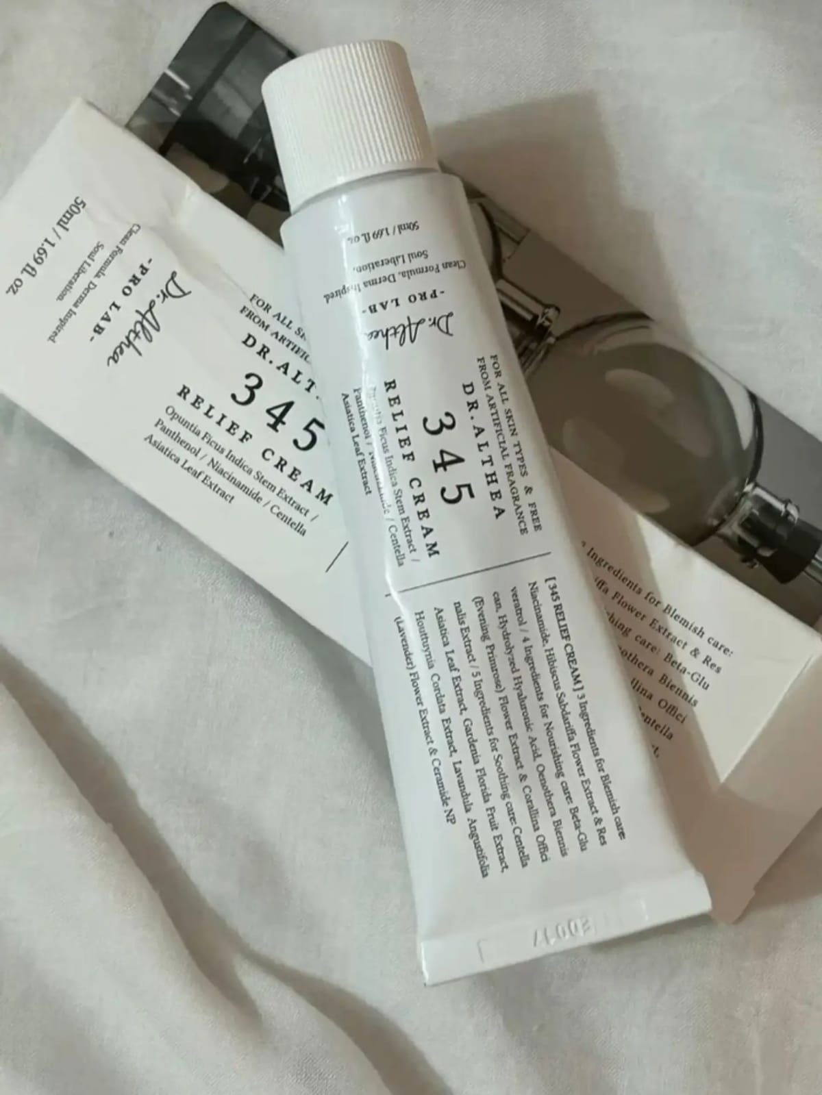 Dr. Althea 345 Relief Cream | Korean Moisturizing Face Cream | Hydrating & Soothing Skin Care Cream
