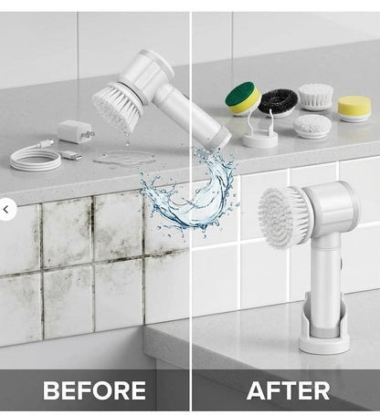 Electric Spin Scrubber – Cleaning Brush with Charging Cable
