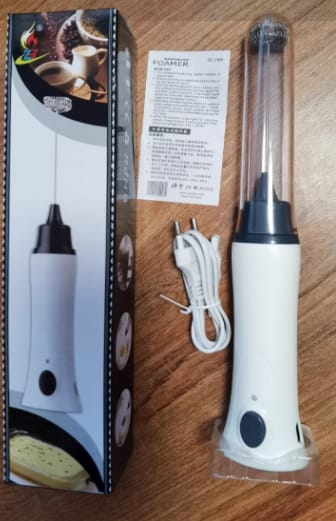 Rechargeable Coffee Beater, Egg Whisk, Milk Frother, Coffee Mixer for Cappuccino, Latte, and Homemade Drinks