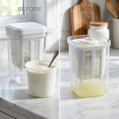 Ultimate Ultra-Fine Mesh Greek Yogurt Strainer & Whey Separator for Kitchen