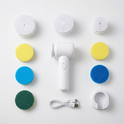 Electric Spin Scrubber – Cleaning Brush with Charging Cable