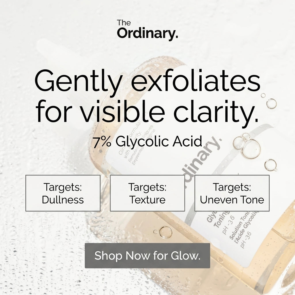 The Ordinary Glycolic Acid 7% Toning Solution - Exfoliating Toner