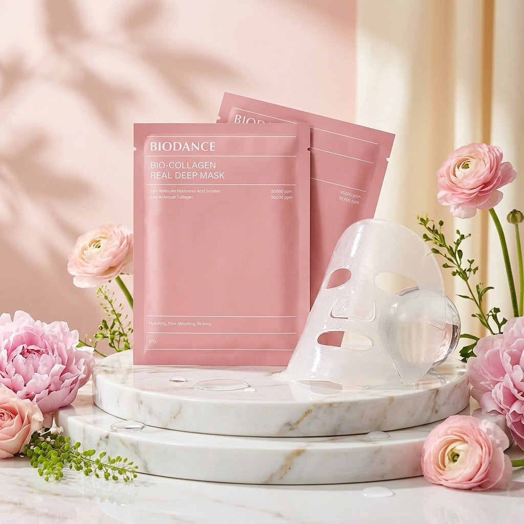 io-Collagen Real Deep Mask, Hydrating Over Night,
