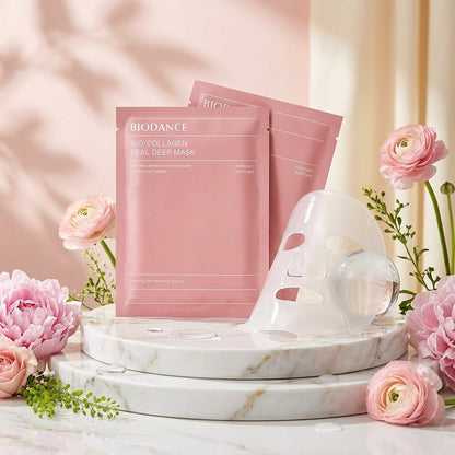 io-Collagen Real Deep Mask, Hydrating Over Night,