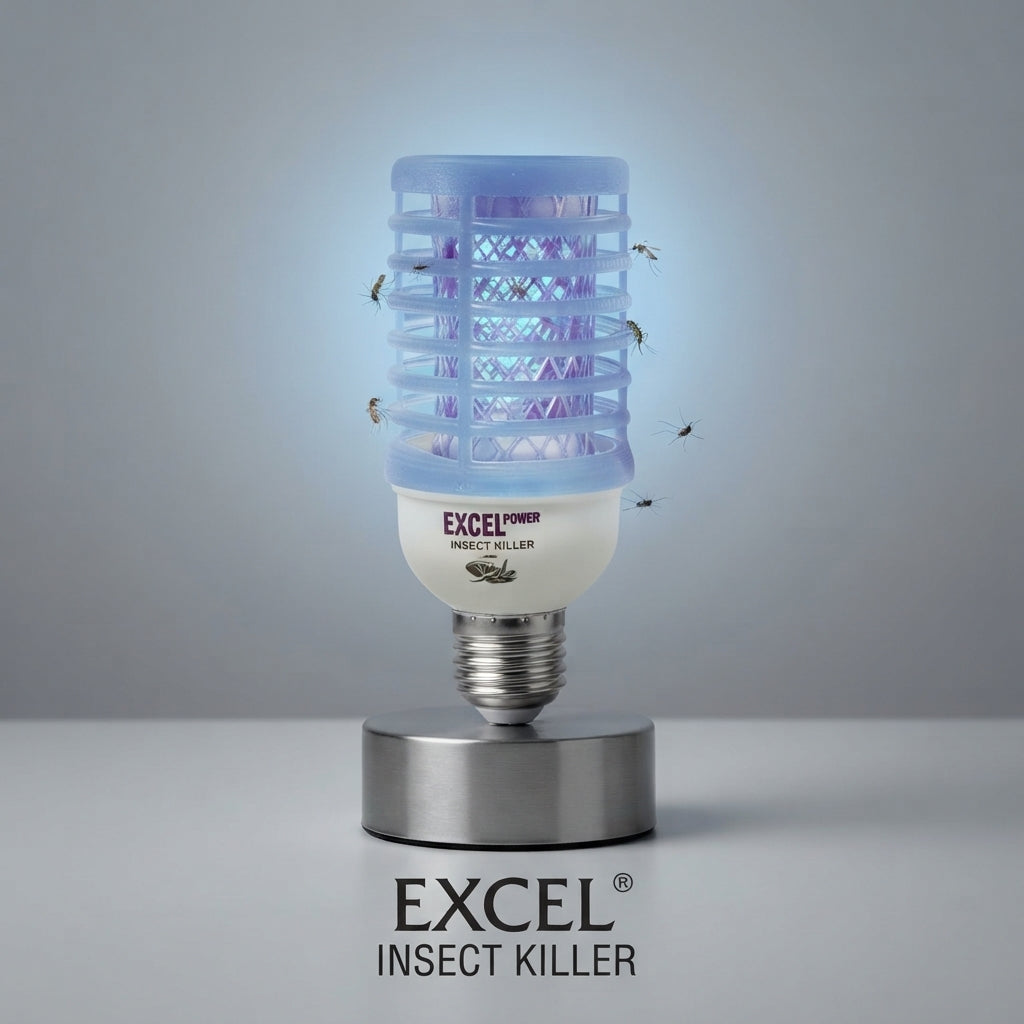 Excel Power LED Anti-Mosquito Bulb | Electric Insect & Bug Killer for Indoor Use