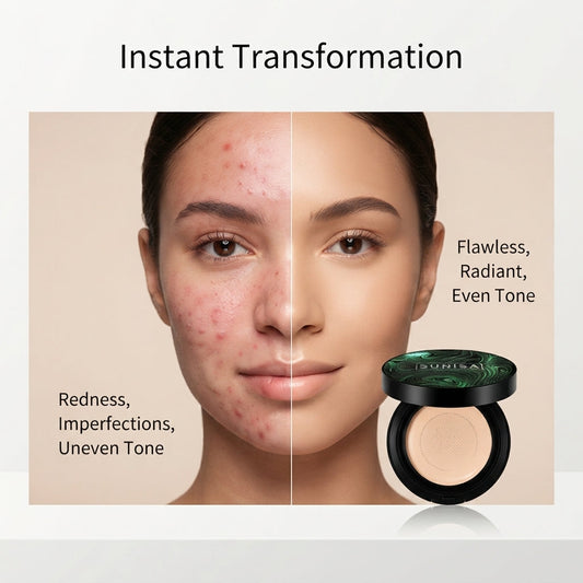 Sunisa 3-in-1 Air Cushion BB & CC Cream Foundation - For Females