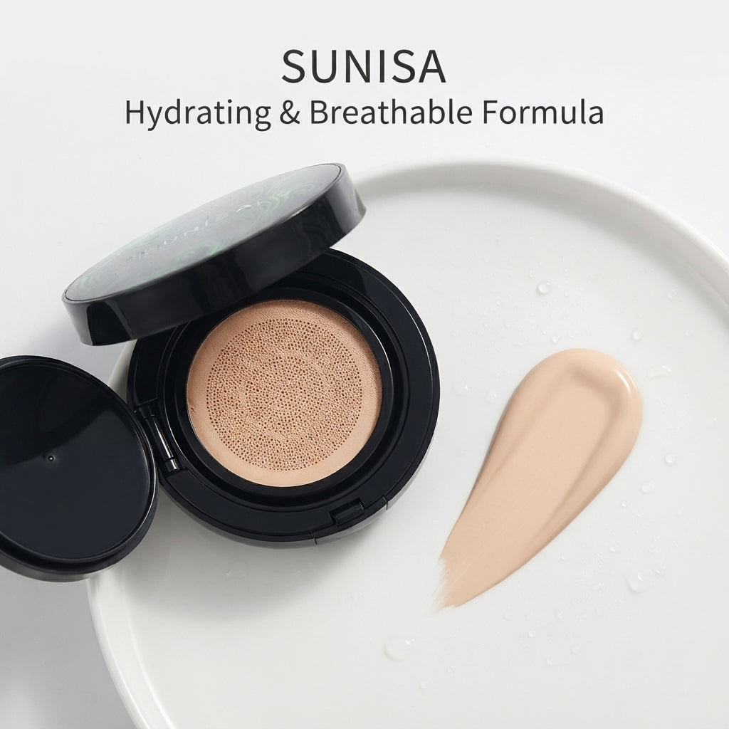 Sunisa 3-in-1 Air Cushion BB & CC Cream Foundation - For Females