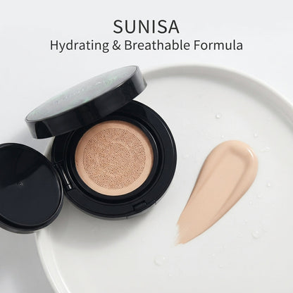 Sunisa 3-in-1 Air Cushion BB & CC Cream Foundation - For Females