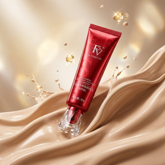 FV Red Ginseng Bird's Nest Polypeptide Skin Nourishing Liquid Foundation - 30ml