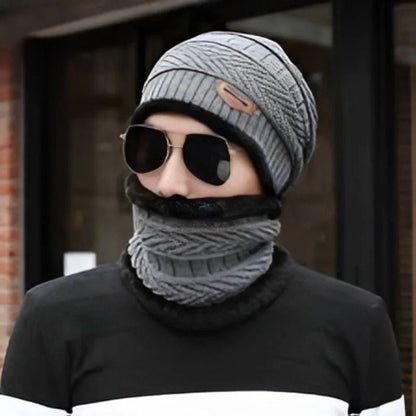 Winter Warm Hat with Neck Warmer & Face Cover – for Men & Women