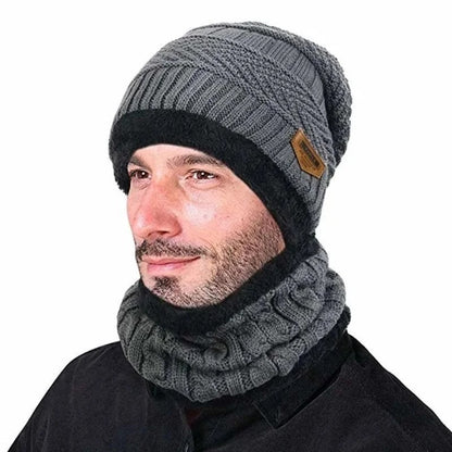 Winter Warm Hat with Neck Warmer & Face Cover – for Men & Women