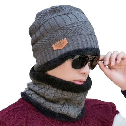Winter Warm Hat with Neck Warmer & Face Cover – for Men & Women