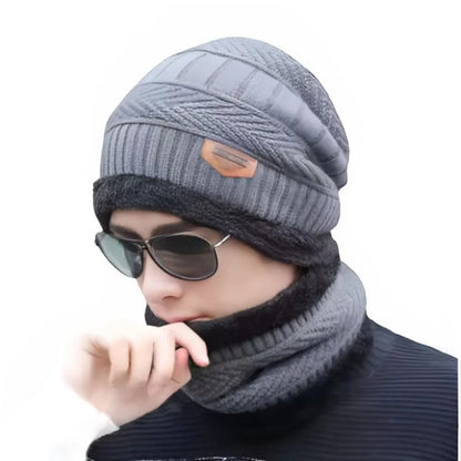 Winter Warm Hat with Neck Warmer & Face Cover – for Men & Women