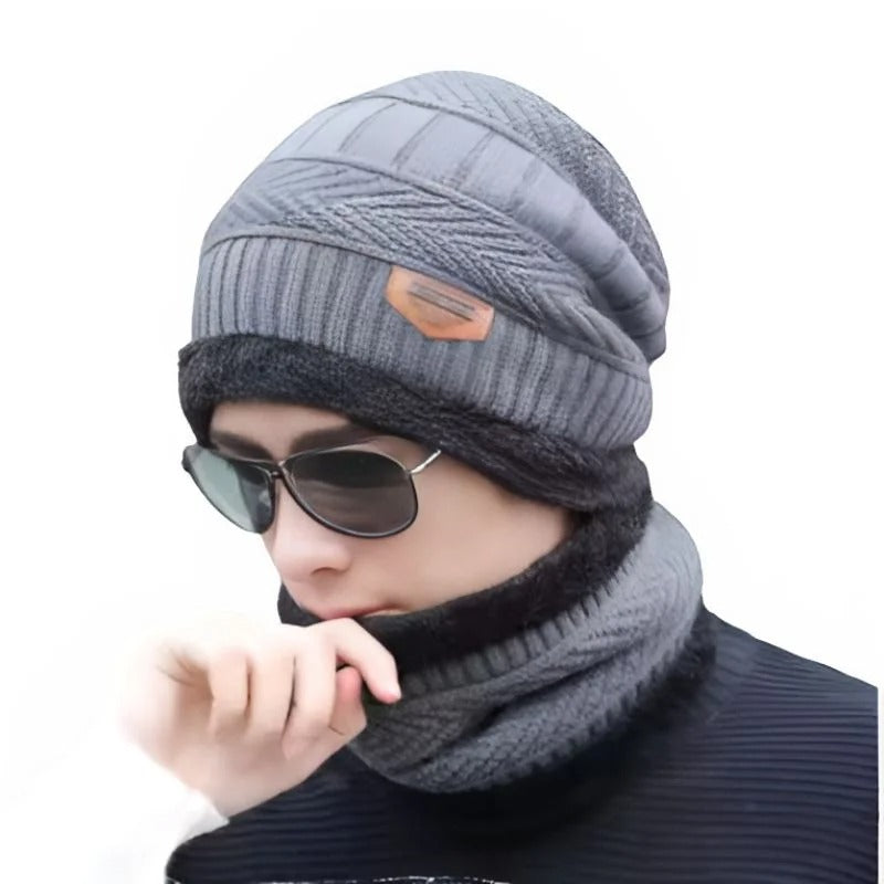 Winter Warm Hat with Neck Warmer & Face Cover – for Men & Women