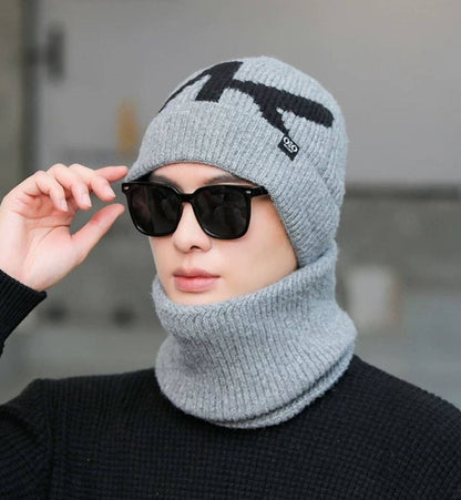 Winter Warm Hat with Neck Warmer & Face Cover – for Men & Women