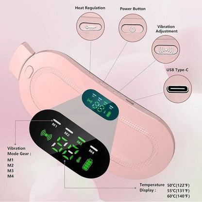 Smart Menstrual Heating Pad & Pain Relief Belt - For Females And Girls