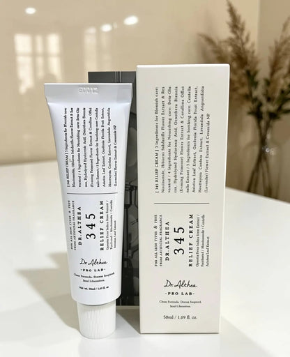 Dr. Althea 345 Relief Cream | Korean Moisturizing Face Cream | Hydrating & Soothing Skin Care Cream