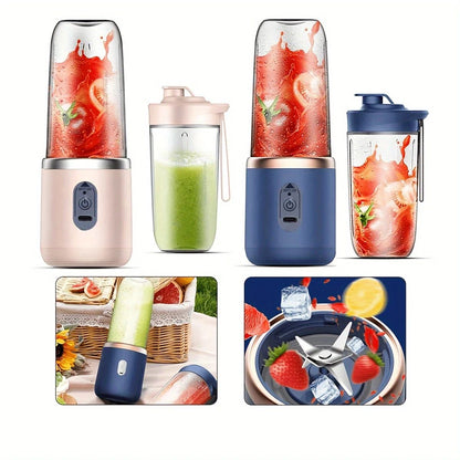 Rechargeable Mini Automatic Electric Juicer 2in1